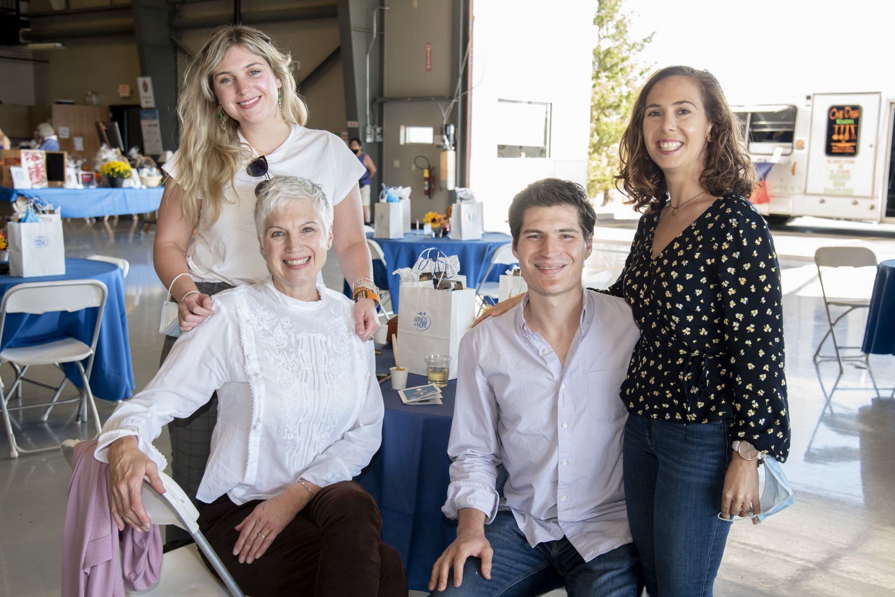 Rachel Klarich, Cheryl Klarich, Jonathan and Mariana Klarich